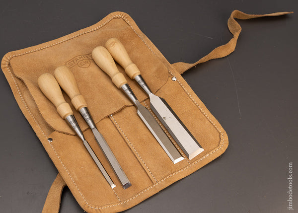 STANLEY No. 75 SWEETHEART Chisel Set of 4 - 115925