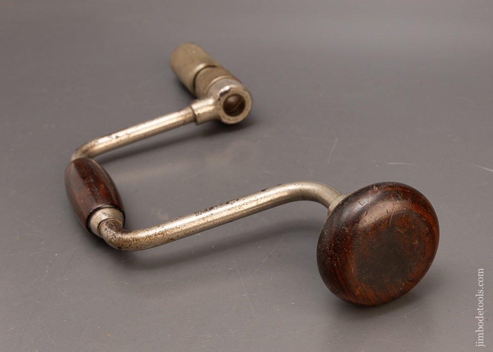 10 Inch Rosewood Handled STANLEY No. 901 Bit Brace with Enclosed Ratchet - 115927