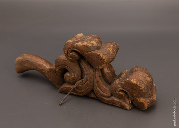 Really Fancy & Early Carved Sumitsubo Japanese Ink Line - 115929