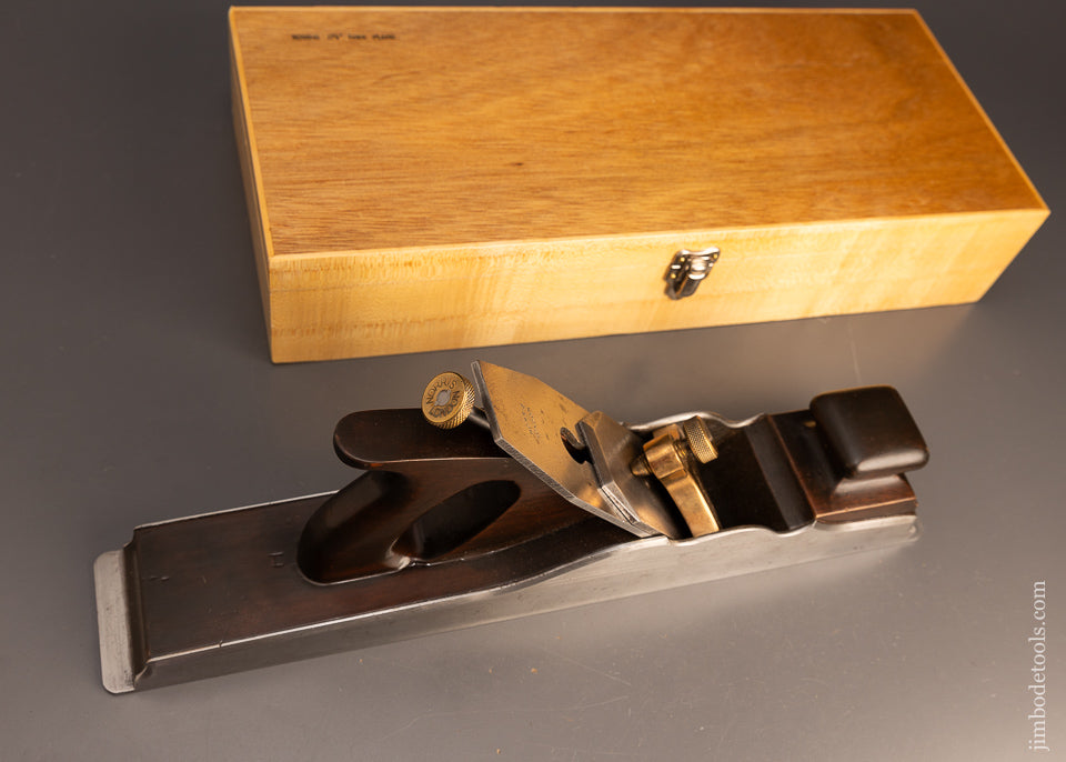 Extra Fine NORRIS No. A-1 Jointer Plane 17 1/2 Inch in Custom Box - 115938 AS OF JULY 21