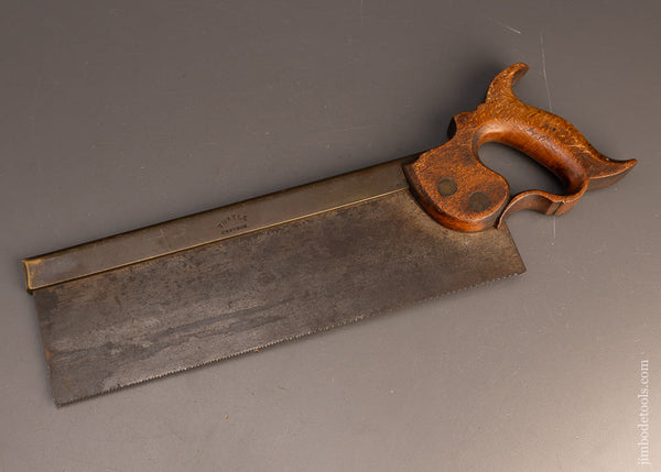 Early English Brass Back Carcass Saw by TURTLE CROYDON - 115953