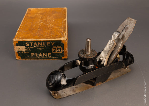 Near Mint in Box STANLEY No. 20 Victor Circular Plane - 115965