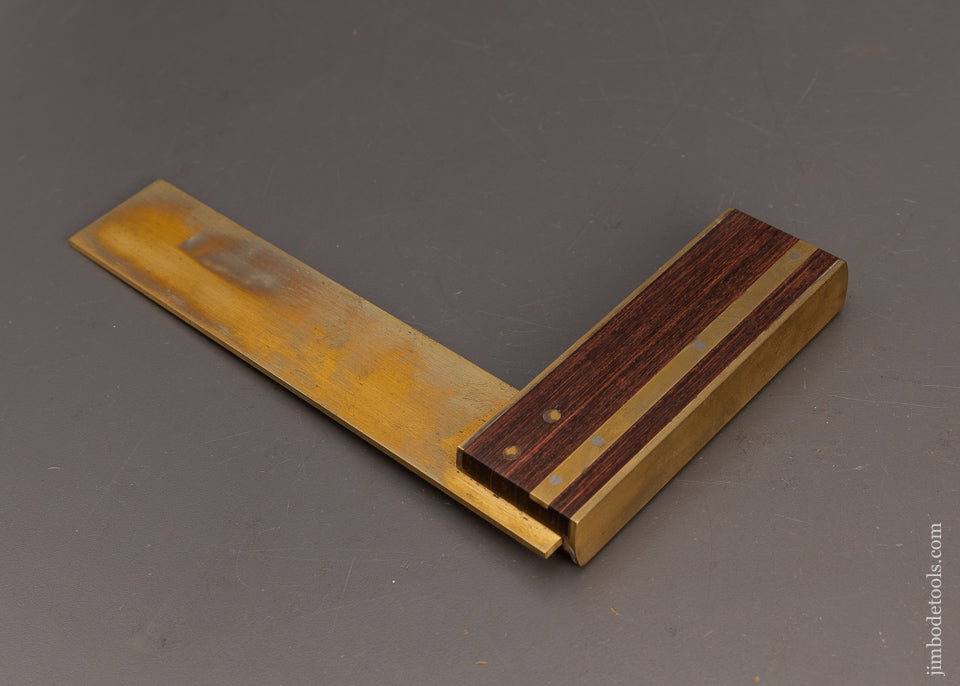 BRIDGE CITY TOOL WORKS No. TS-2 Mortise Try Square Mint in Box - 115968