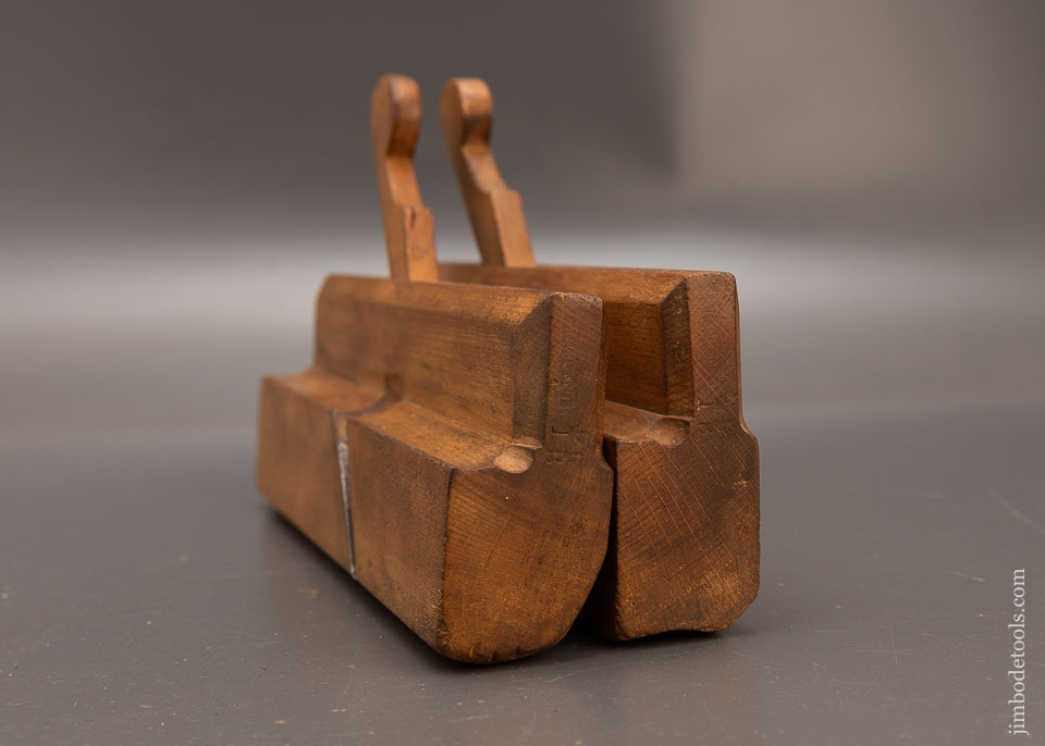 Extra Fine Pair of 18th Century THO. GRANT Hollow & Round Moulding Plane - 115999