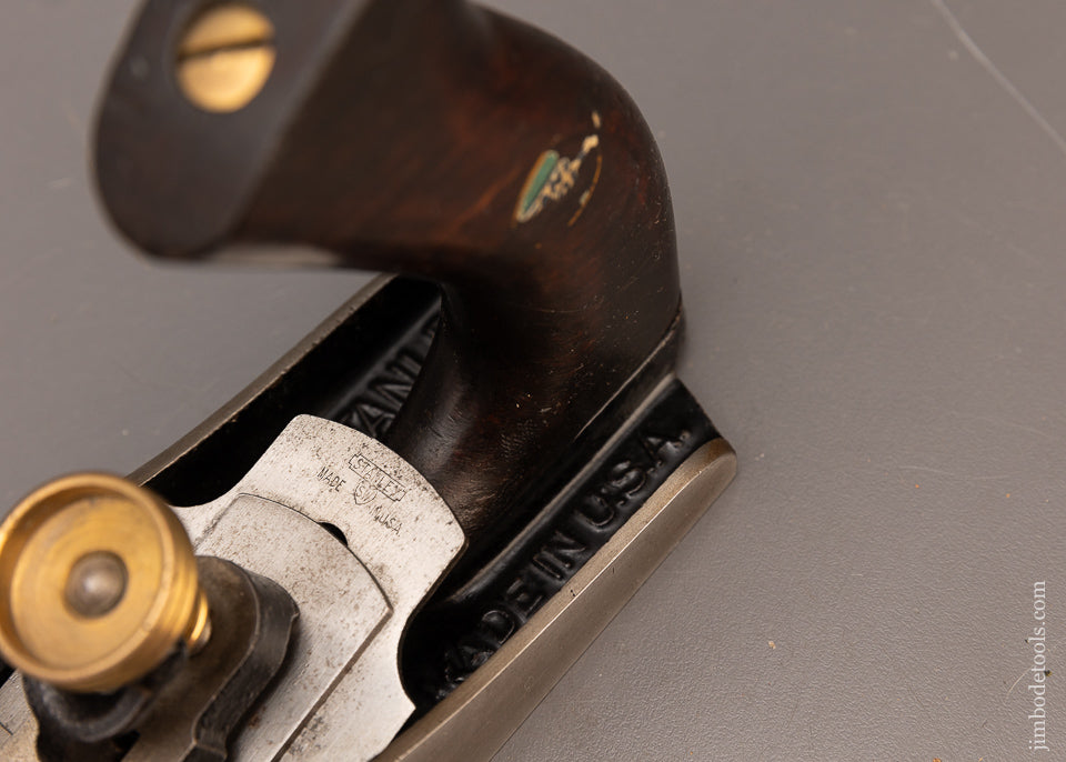 Premium Extra Fine STANLEY No. 164 Low Angle Smooth Plane with Adjustable Mouth & Partial Decal - 116000 - AS OF MAY 18