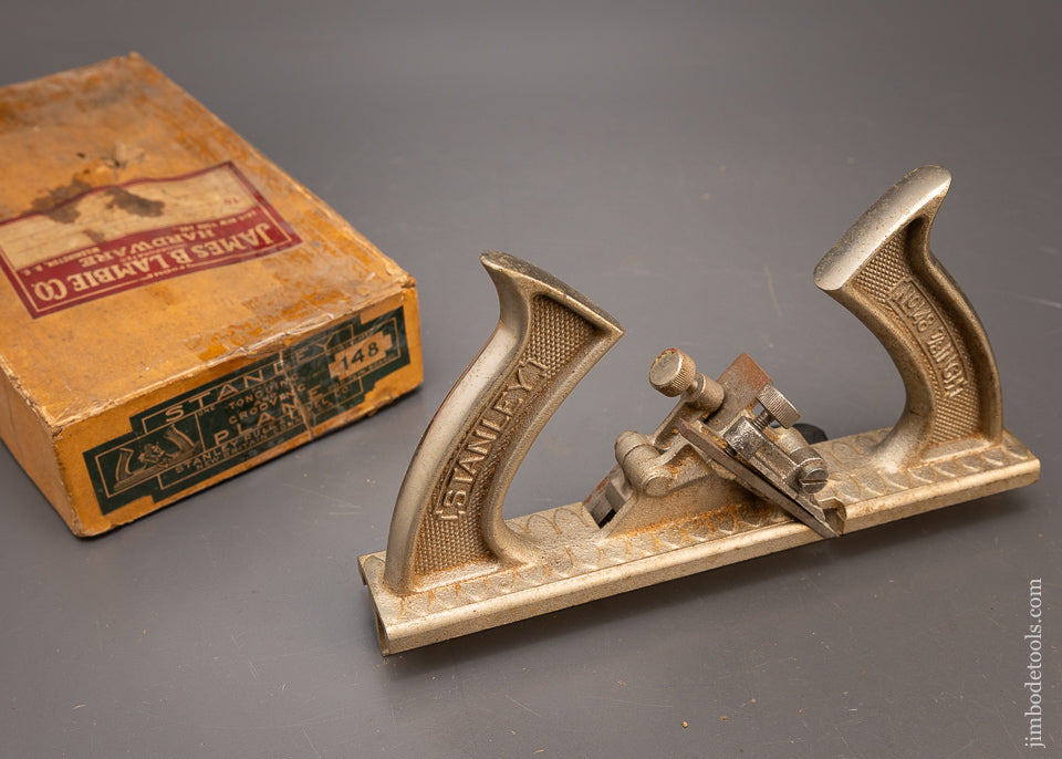 STANLEY No. 148 Tongue & Groove Plane Near Mint in Box - 116014