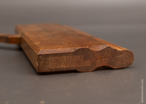 Extra Fine 18th Century Yellow Birch 10 Inch Moulding Plane by A. SMITH REHOBOTH - 116064