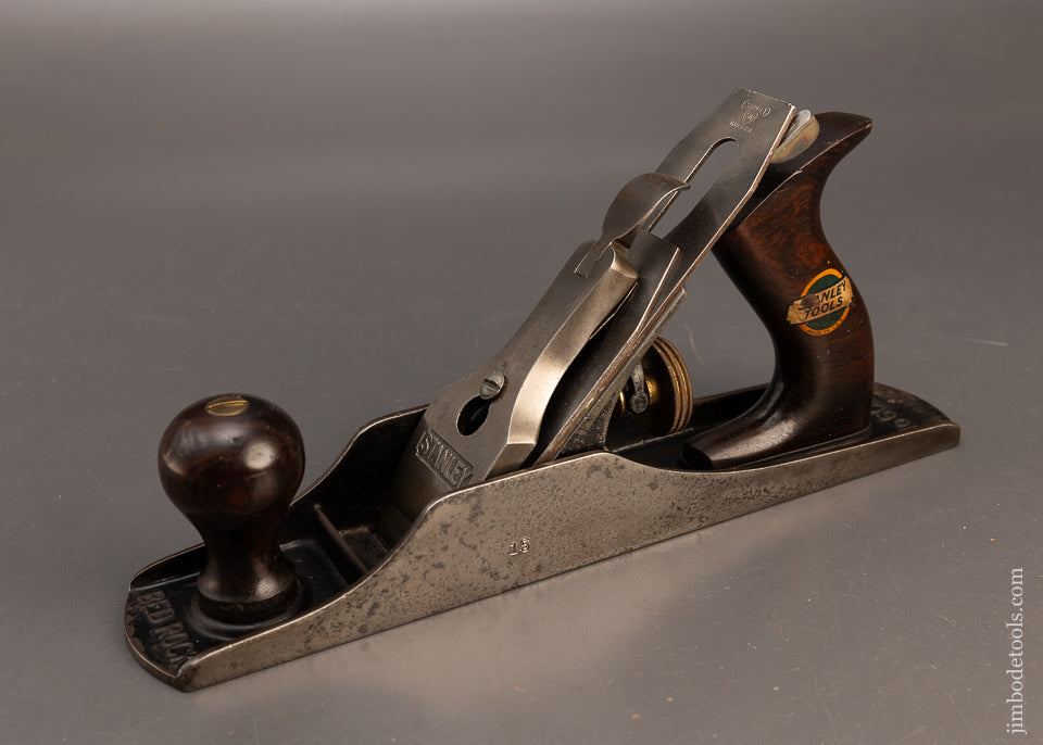 Fine & Rare STANLEY No. 605 1/4 BEDROCK Junior Jack Plane with Decal - 116070