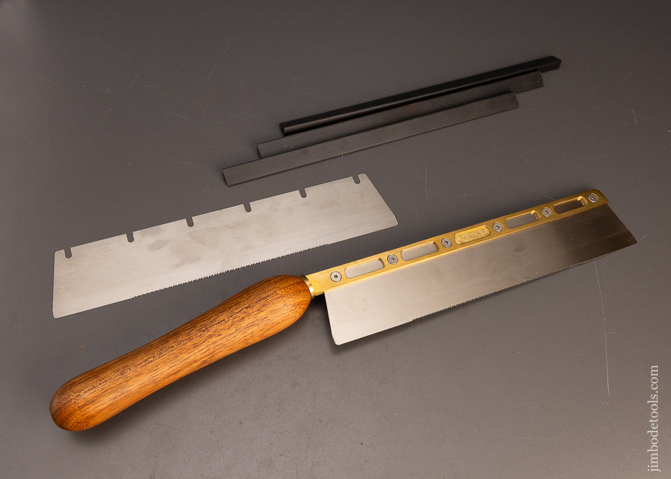 GLEN-DRAKE Brass Back Dovetail Saw Mint & Unused with Spare Blade - 116088