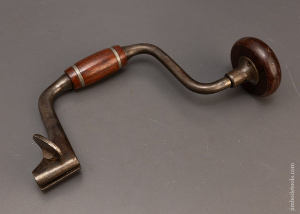 Very Fine John S. FRAY 8 Inch Spofford Patent Bit Brace No. 108 - 116099