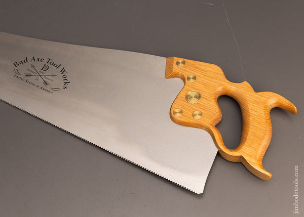 Mint Unused BAD AXE TOOL WORKS D-8 Hand Saw - 116102