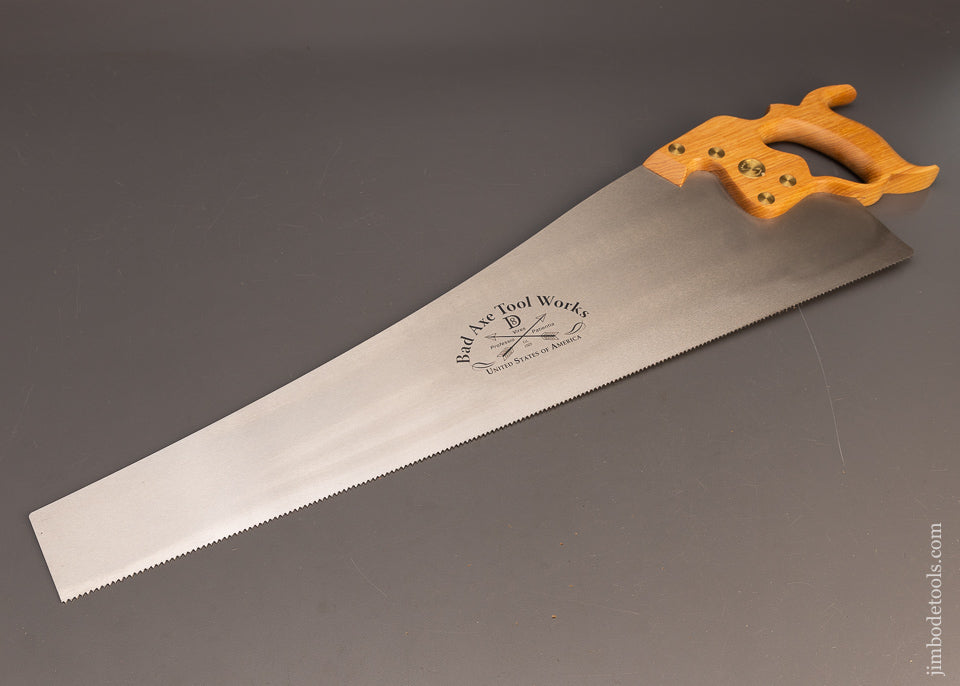 Mint Unused BAD AXE TOOL WORKS D-8 Hand Saw - 116102