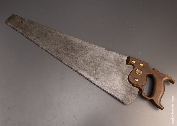 Full Plate Straight & Sharp DISSTON No. 7 Hand Saw - 116116