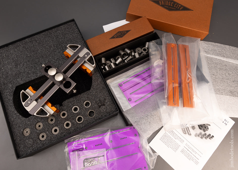 BRIDGE CITY TOOL WORKS DJ-1 Drilling Jig Mint in Box - 116118