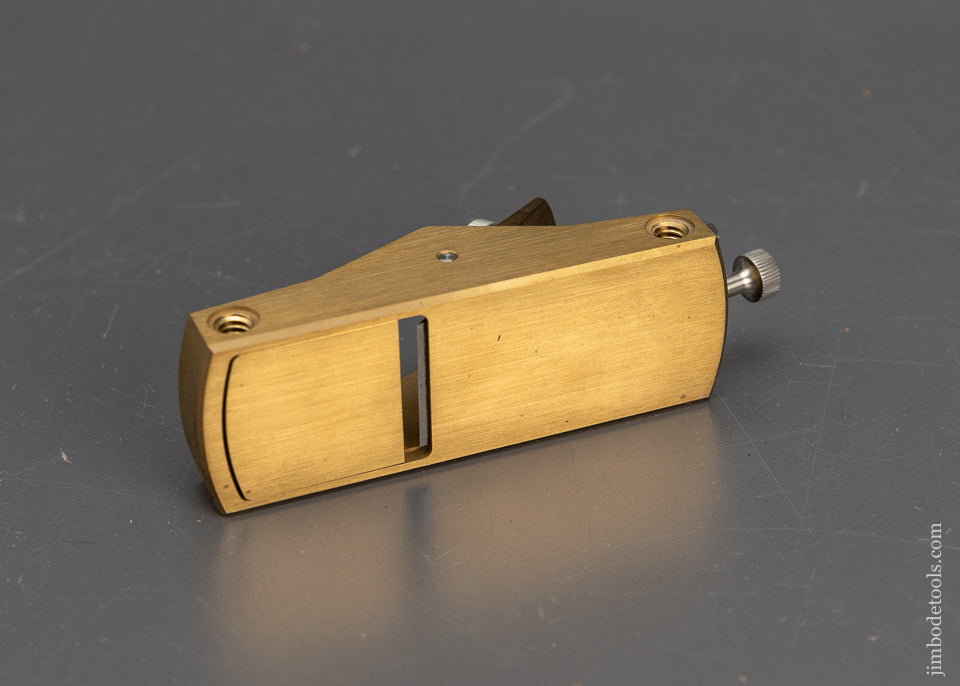 BRIDGE CITY TOOL WORKS HP-8 Mini Low Angle Block Plane with Adjustable Mouth Mint in Box - 116126