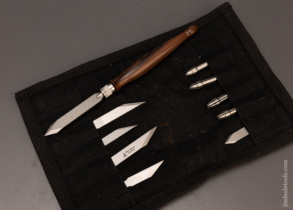 BLUE SPRUCE Marking Knife with 6 Blades & 5 Colets - 116137