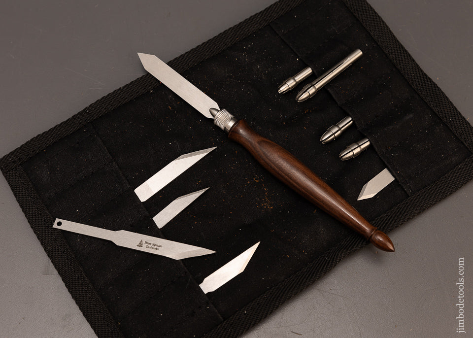 BLUE SPRUCE Marking Knife with 6 Blades & 5 Colets - 116137