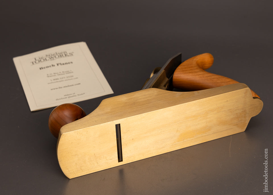 Bronze LIE NIELSEN No. 4 Smooth Plane Mint in Box - 116159