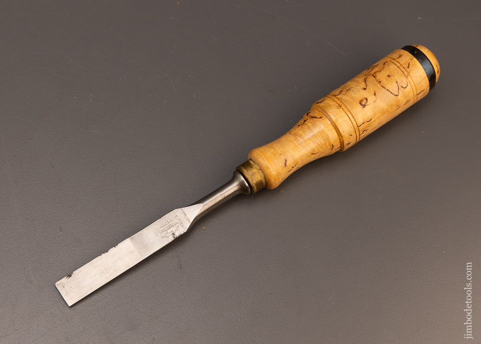 New Old Stock Unused E.A. BERG ESKILSTUNA 1/2 Inch Tang Firmer Chisel - 116170