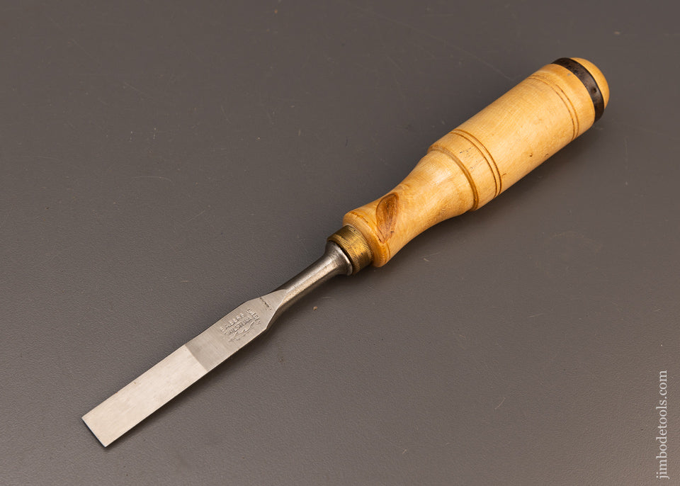 New Old Stock Unused E.A. BERG ESKILSTUNA 1/2 Inch Tang Firmer Chisel - 116171