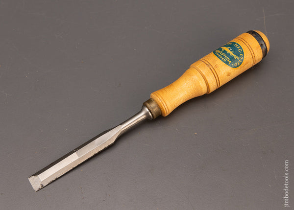 New Old Stock Unused E.A. BERG ESKILSTUNA 1/2 Inch Tang Firmer Chisel - 116172