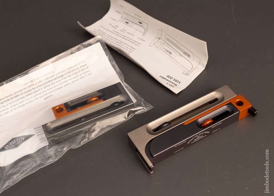 Pair of BRIDGE CITY TOOL WORKS Tools Mint TM-1 Tenon Maker & KM-1 Kerf Maker - 116178