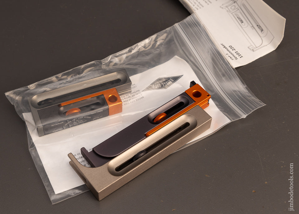 Pair of BRIDGE CITY TOOL WORKS Tools Mint TM-1 Tenon Maker & KM-1 Kerf Maker - 116178
