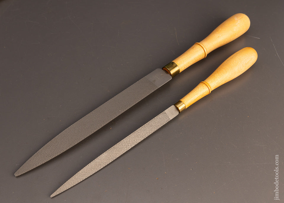 Discontinued LIE NIELSEN Auriou Rasp Set Mint & Unused - 115188