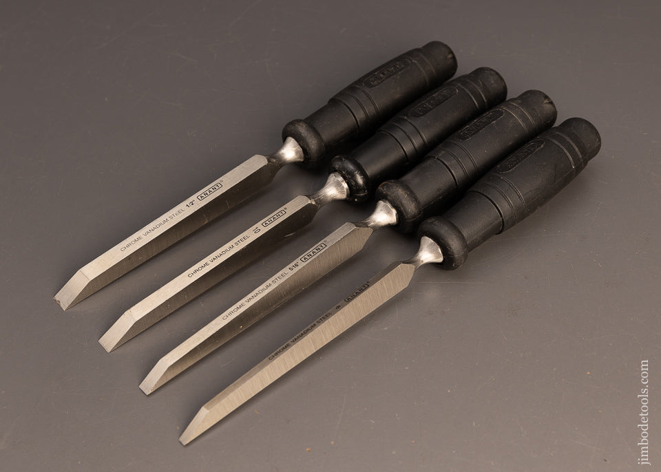 Mint & unused Set of 4 Anant Mortise Chisels - 116197