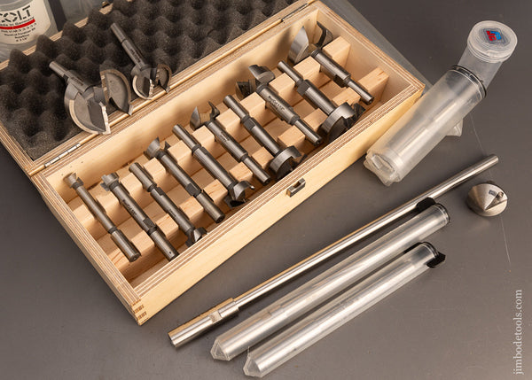 17 Piece Set Colt Maxicut Forstner Bits Mint Unused - 116217