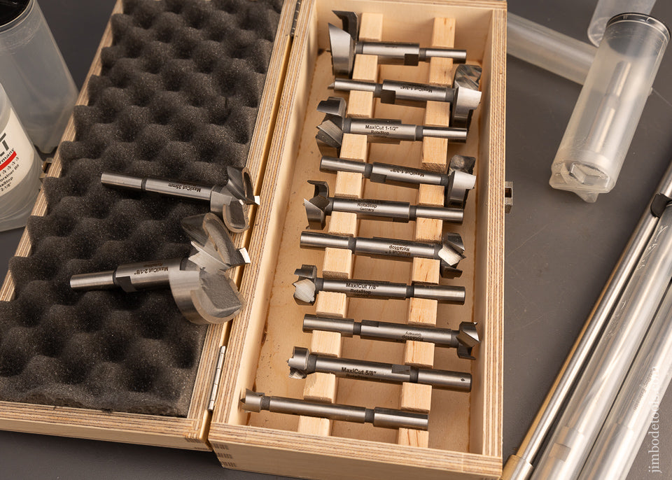 17 Piece Set Colt Maxicut Forstner Bits Mint Unused - 116217