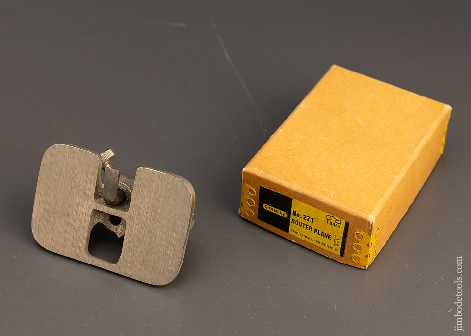 Mint in Box STANLEY No. 271 Router - 116219