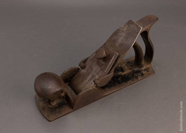 Rare BIRMINGHAM PLANE CO. Patented Iron Smooth Plane MOSHER PATENT - 116229