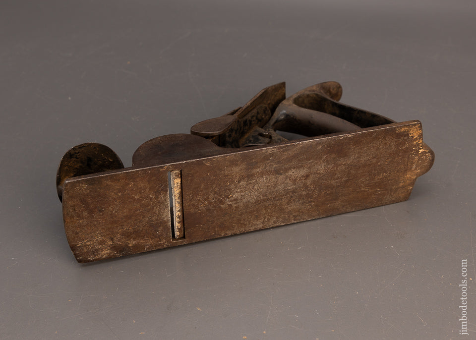 Rare BIRMINGHAM PLANE CO. Patented Iron Smooth Plane MOSHER PATENT - 116229