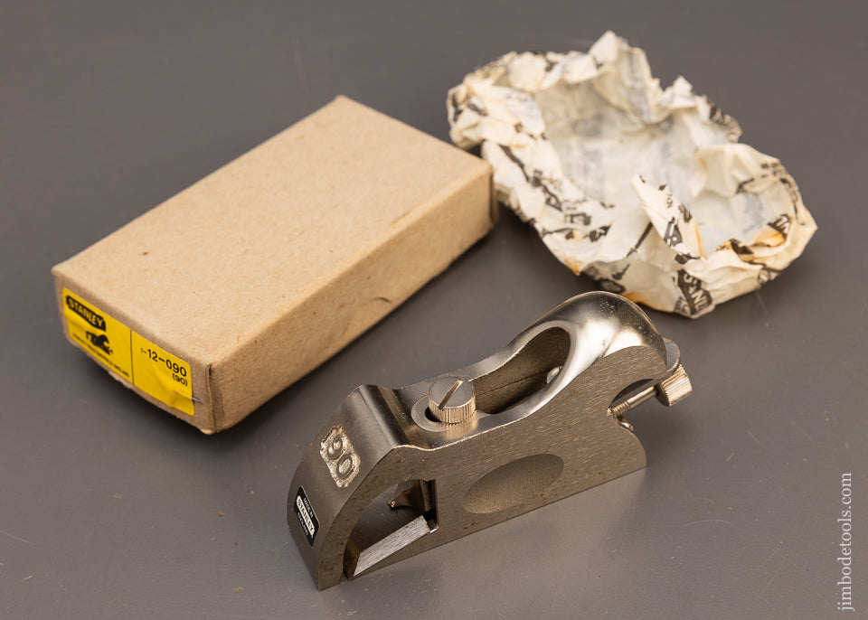 STANLEY No. 90 Rabbet Plane Mint in Box - 116265