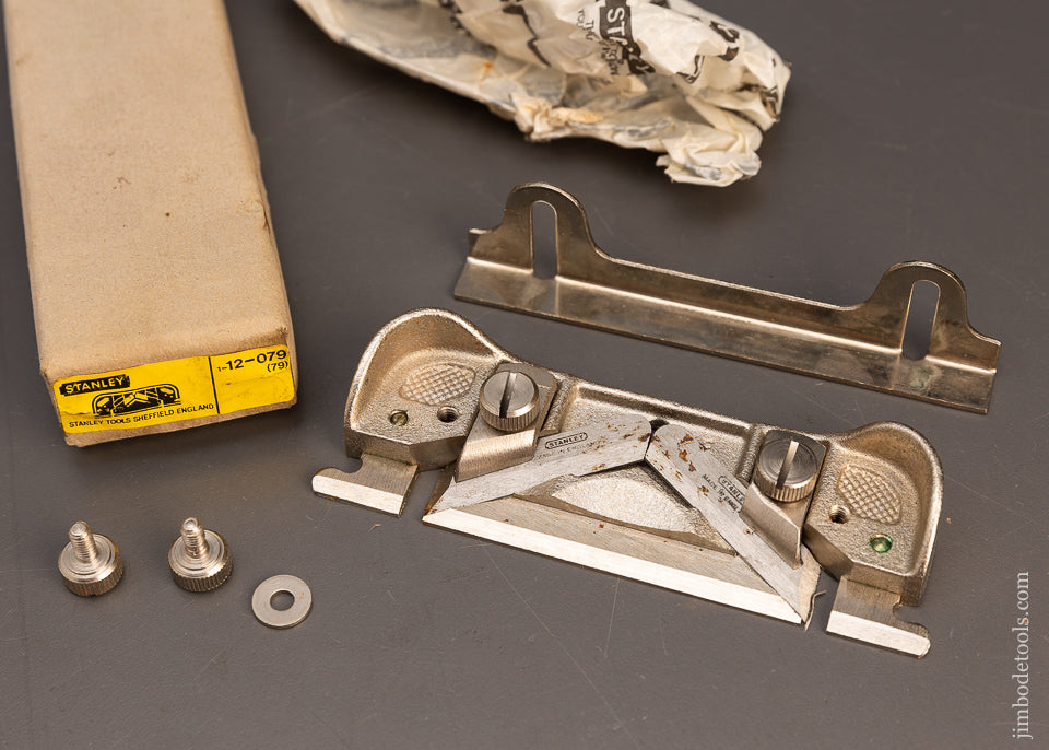 STANLEY No. 79 Double Side Rabbet Plane Mint in Box - 116266