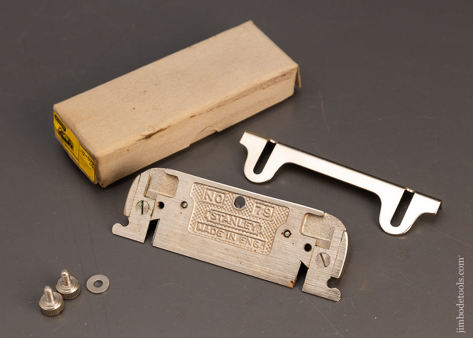 STANLEY No. 79 Double Side Rabbet Plane Mint in Box - 116266