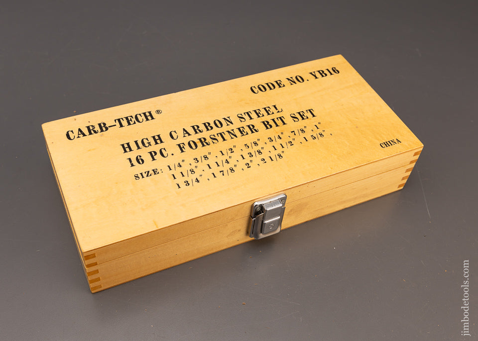 16 Piece Forstner Bit Set CARD-TECH - 116267