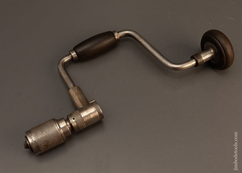 Excellent-10-Inch-Pre-Stanley-Yankee-No.-2101-Heavy-Duty-Bit-Brace-116272