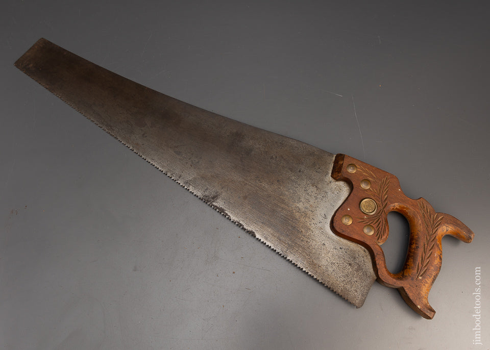 Razor Sharp & Straight DISSTON D-100 Hand Saw Full Plate - 116297 – Jim ...