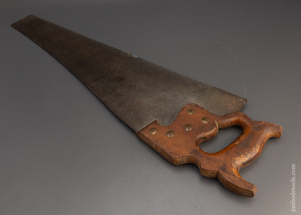 Razor Sharp & Straight DISSTON D-100 Hand Saw Full Plate - 116297 – Jim ...