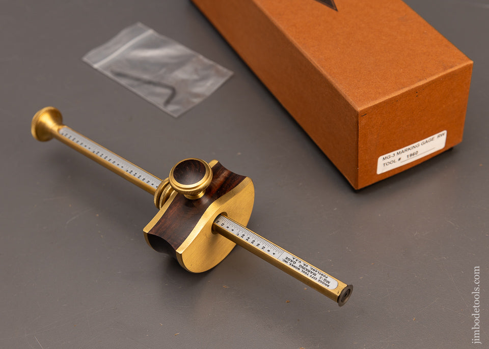BRIDGE CITY TOOL WORKS MG-3 Marking Gauge Mint in Box - 116325