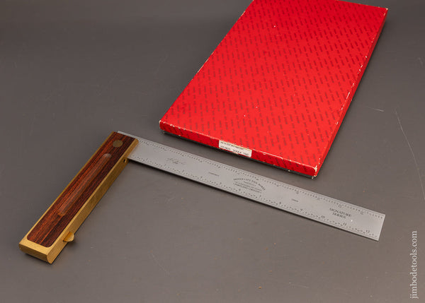 BRIDGE CITY TOOL WORKS AS-14 Adjustable Try Square Mint in Box - 116343