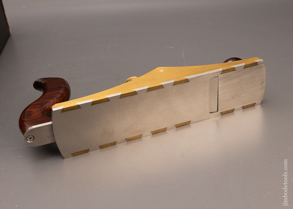 JOHN ECONOMAKI Signature Series BRIDGE CITY TOOL WORKS CT-11 Low Angle Smooth Plane Mint in Box 12° Degrees - 116347 - AS OF MAY 27