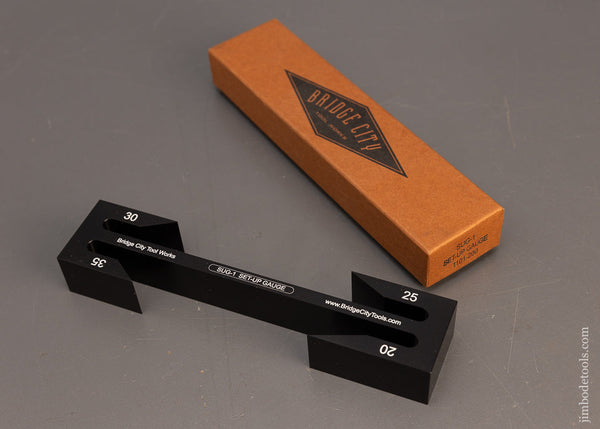 BRIDGE CITY TOOL WORKS SUG-1 Set Up Gauge Mint in Box - 116350