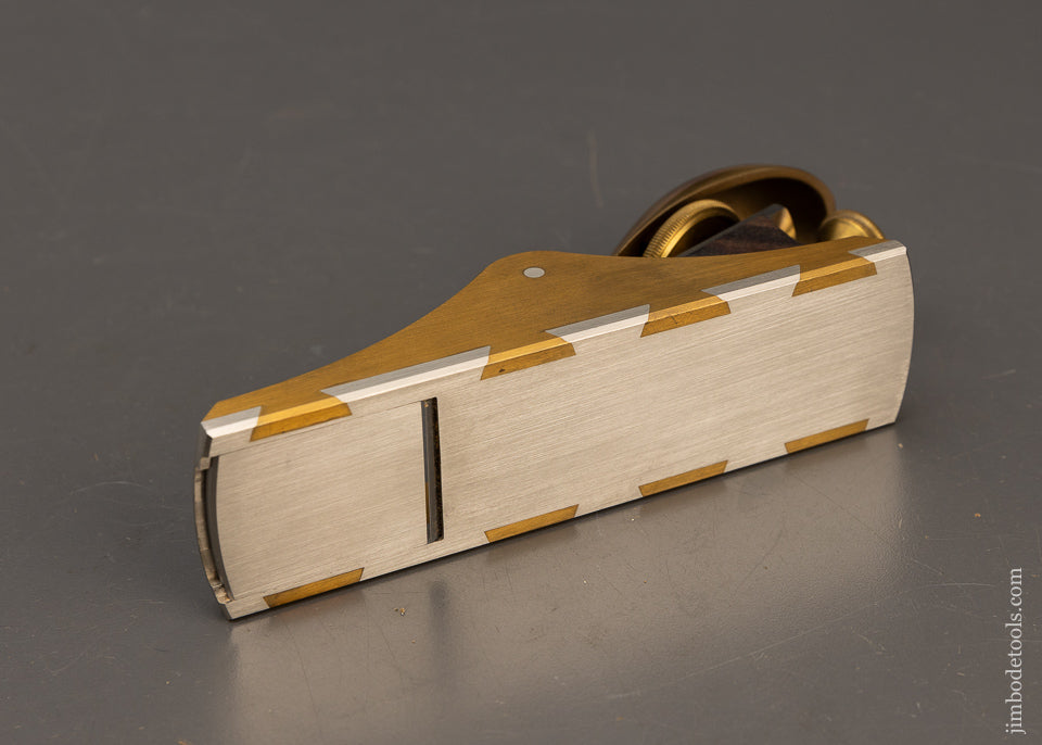 Mint in Box BRIDGE CITY TOOL WORKS CT-8 Dovetailed Block Plane with Adjustable Mouth Walnut Box - 116358