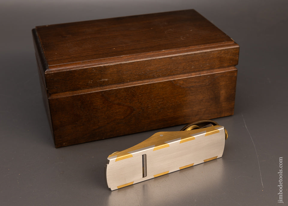 BRIDGE CITY TOOL WORKS CT-7 Low Angle Block Plane Near Mint in Walnut Presentation Box - 116359 - AS OF MAY 31