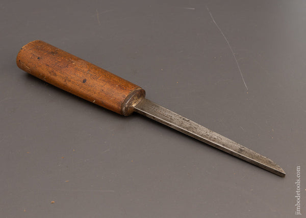 Extra Fine 3/16 x 11 3/4 Inch J. WOODCOCK Pig Sticker Mortise Chisel - 116389