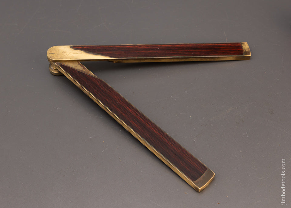 BRIDGE CITY TOOL WORKS BS-10 Bevel Square Near Mint in Box  Minor Corrosion - 116412