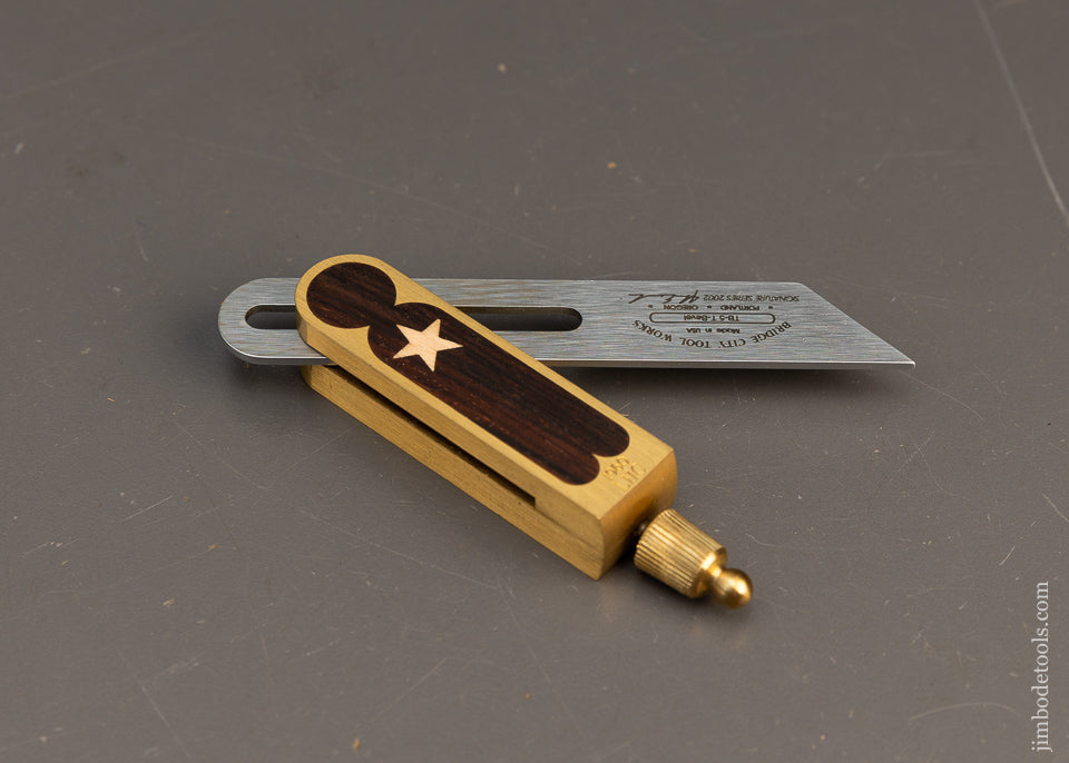 Tiny 4 Inch 2002 BRIDGE CITY TOOL WORKS TB-5 Miniature T Bevel MINT in Original Box - 116417